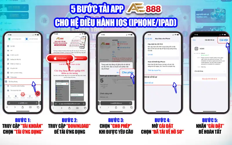  tải app AE888 ios