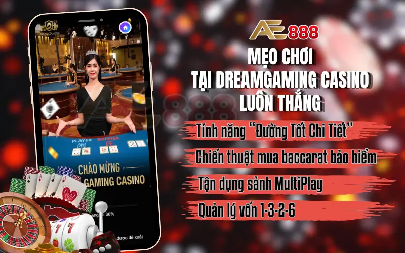 Mẹo Chơi Tại DreamGaming Casino